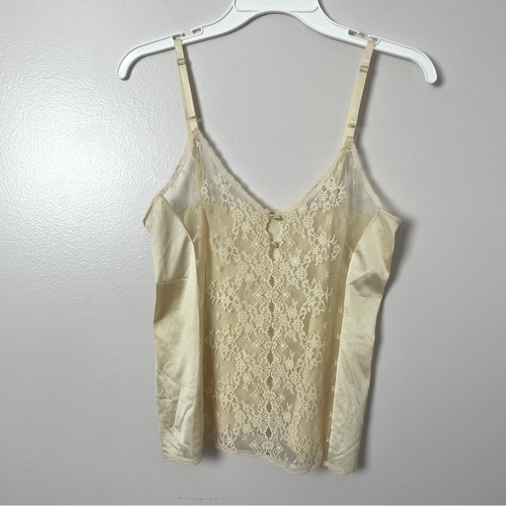 Vanity Fair Vintage Half Slip/Camisole Lace Front – Size 34